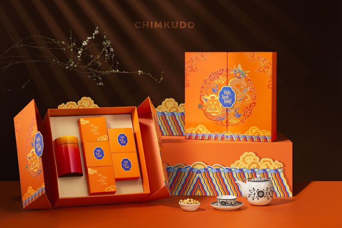 New Year Gift box Chimkudo High end product photography