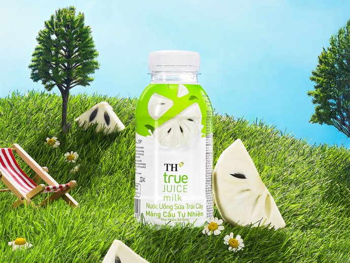TH True Milk Dairy products no gluten fruits mango chocolate vanilla