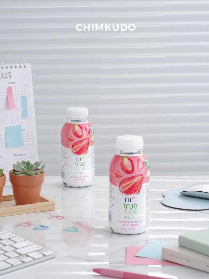 TH True juice Milk office good for health