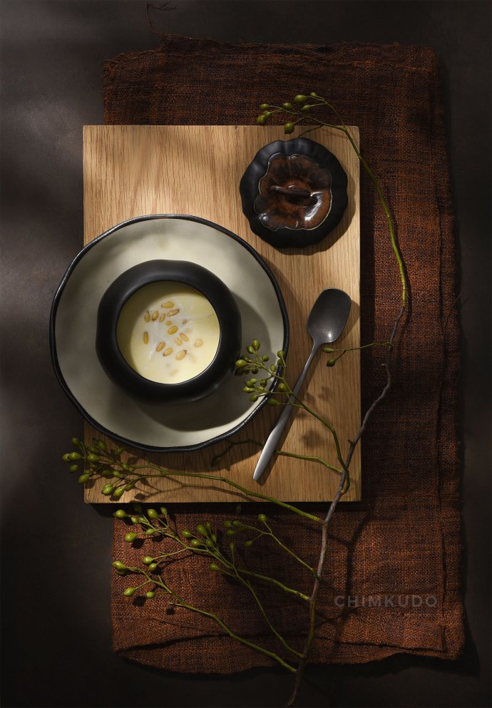 Zen food photography Vietnamese restaurant