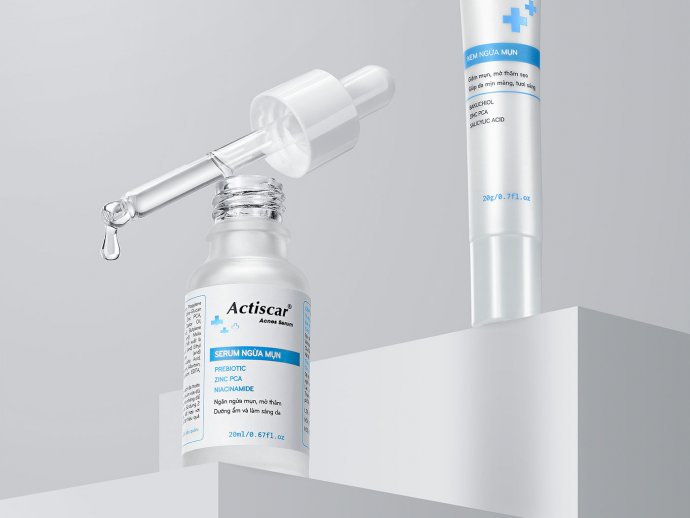 Minimal cosmetic scar reduction serum