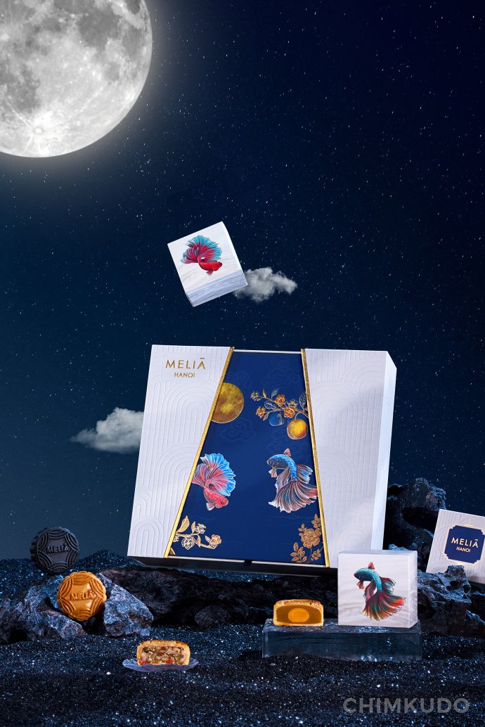 melia mooncake night luxyry elegant