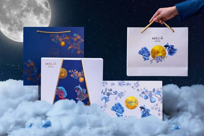 melia mooncake night luxyry elegant